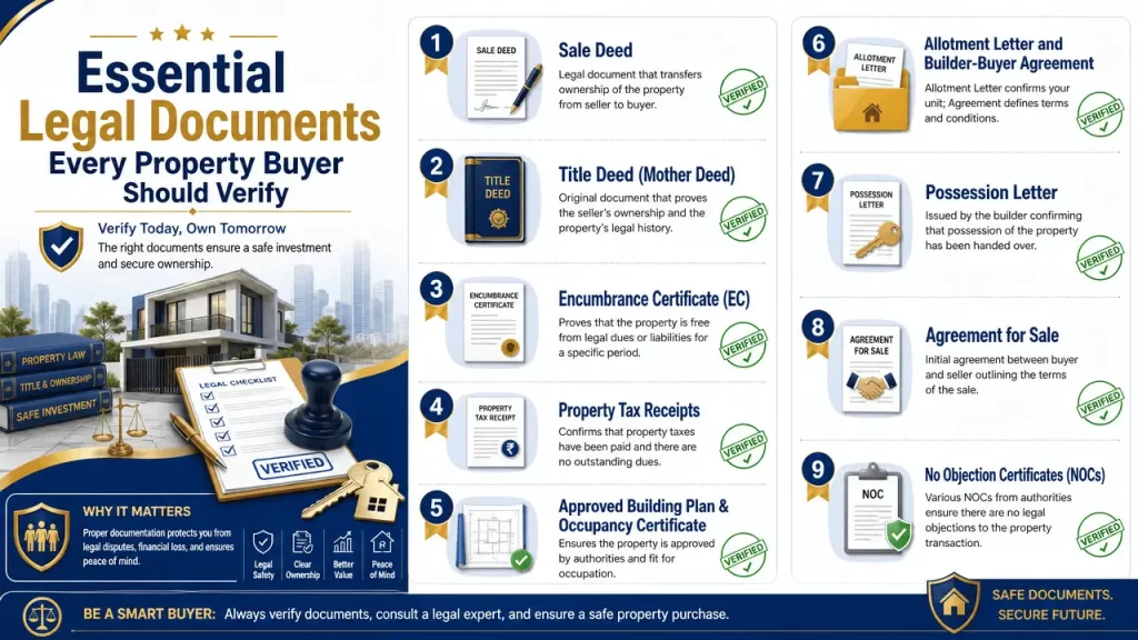 Essential Legal Documents Every Property Buyer Should Verify