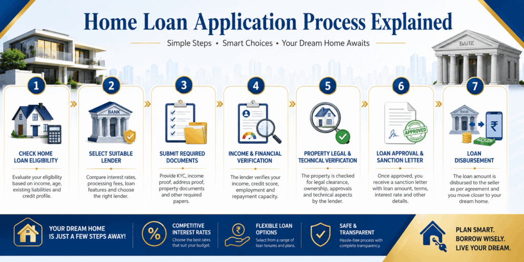 Home Loan Application Process Explaine