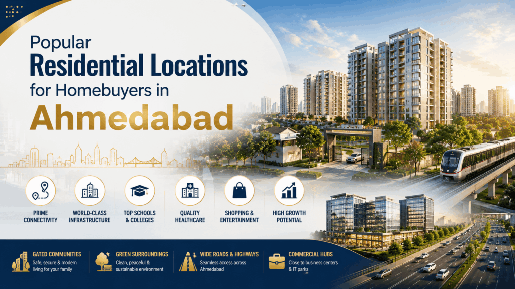 Popular Residential Locations for Homebuyers in Ahmedabad